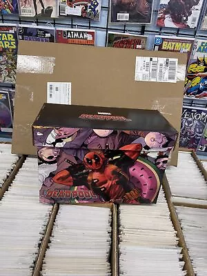 Buy 5 Deadpool Marvel Comic Book Storage Short Boxes! Marvel Art Read Description • 83.87£