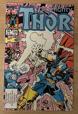 Buy Thor #339; Walt Simonson Cover & Art; Beta Ray Bill, 1st App Stormbreaker; VF • 26.02£