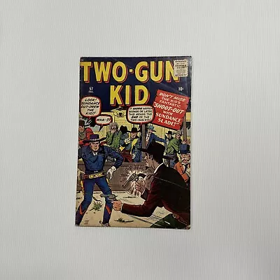 Buy Two-gun Kid #57 1960 GD/VG Cent Copy Pence Stamp Kirby Cover • 42£