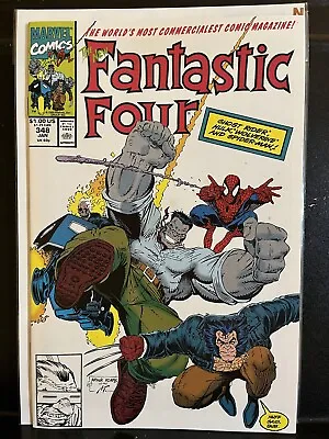 Buy Fantastic Four #348 (1991 Marvel) New Fantastic Four Team - We Combine Shipping • 3.88£