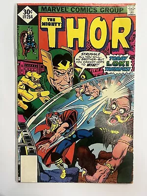 Buy Thor #264 VG 1977 Loki CVR App Marvel Comics C312 • 3.88£