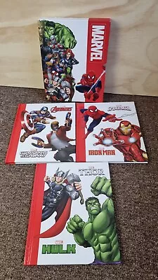 Buy Marvel 3x Books Set Avengers Guardians Of The Galaxy Thor Hulk Spider-Man Iron • 19.99£
