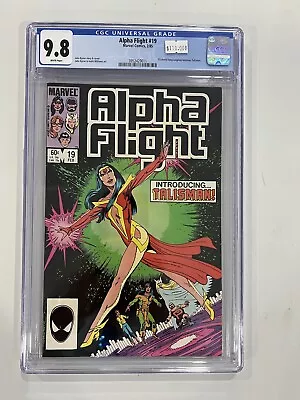 Buy Alpha Flight 19 Cgc 9.8 1985 Marvel 1st Talisman • 93.19£