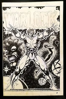 Buy Strange Tales #178 Warlock Jim Starlin 11x17 FRAMED Original Art Poster Marvel C • 46.55£