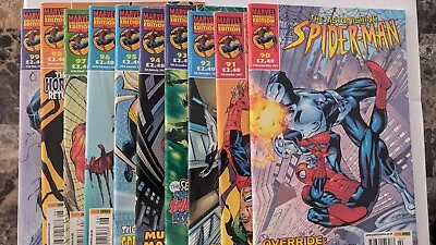 Buy The Astonishing Spider-Man Comic Book Issues #90-99 / 2001-2002 Panini Comics • 25£
