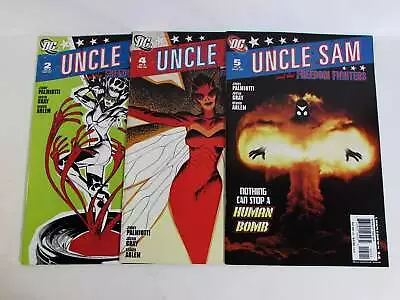 Buy Uncle Sam And The Freedom Fighters Lot Of 3 #2, 4, 5 DC (2007) 1st Print Comics • 10.48£