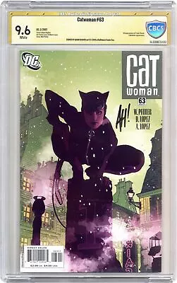 Buy Catwoman #63 CBCS 9.6 SS Adam Hughes 2007 16-32D8E72-032 • 65.24£