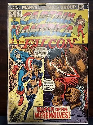 Buy Captain America #164 Marvel 1973 Key Issue 1st App Nightshade • 10.87£