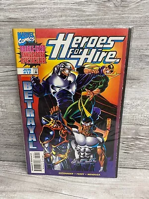 Buy Heroes For Hire 1997 Series JUNE #12 Betrayal Marvel Comics Comic Book • 14.76£