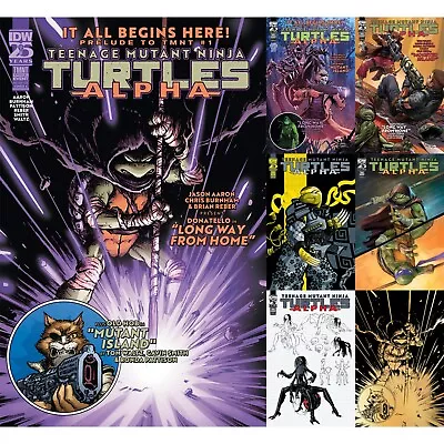 Buy Teenage Mutant Ninja Turtles (2024) Alpha 1 | IDW Publishing | COVER SELECT • 5.34£