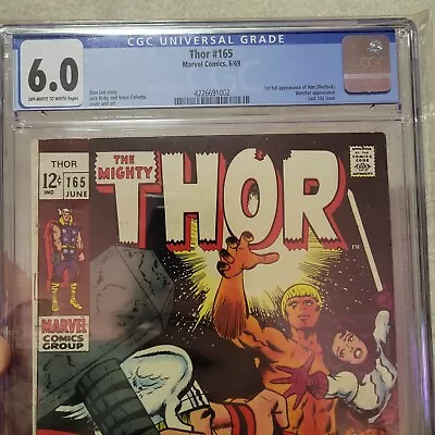 Buy Thor #165 From 1968 1st Appearance Of HIM • 135.91£