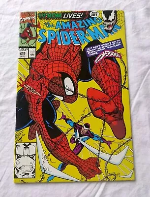 Buy The Amazing Spider-Man #345 - Marvel Comics 1991 VFN • 10£