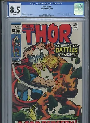 Buy Thor #166 1969 CGC 8.5 • 124.26£