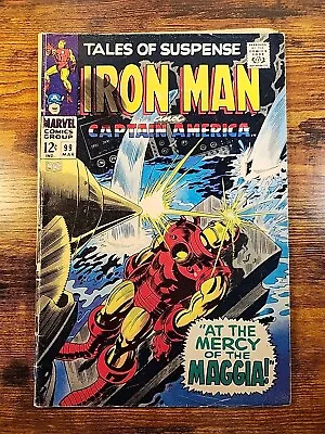 Buy Marvel Comic Tales Of Suspense Iron Man # 99 1967 At The Mercy Of Maggia • 9.31£