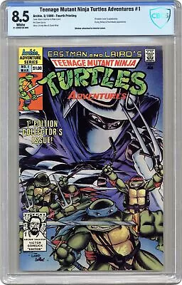 Buy Teenage Mutant Ninja Turtles Adventures Reprints 1B CBCS 8.5 1989 21-2D9EF38-008 • 39.61£