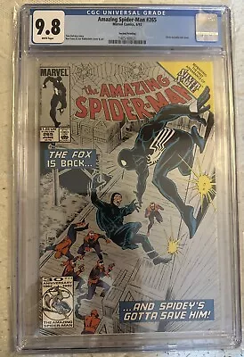 Buy Amazing Spider-man #265 Cgc 9.8 6/92 Graded Comic Silver Sable First App 30th • 95£