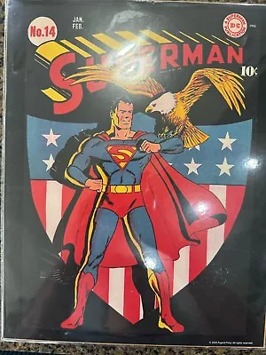 Buy Superman Comics#14 1942 Vintage DC Comics Series 11x14 Poster Print Asgard Press • 14.86£