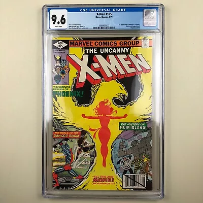 Buy Uncanny X-Men #125 (1979) CGC 9.6, 1st Proteus (Mutant X) • 135.91£