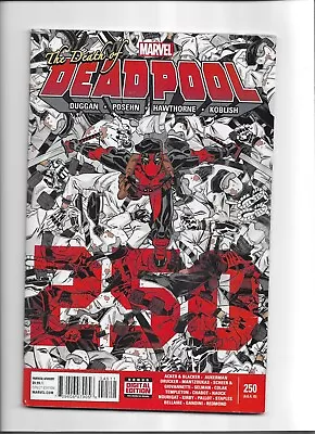Buy Deadpool 45 Aka 250 The Death Of Deadpool Marvel • 3.88£