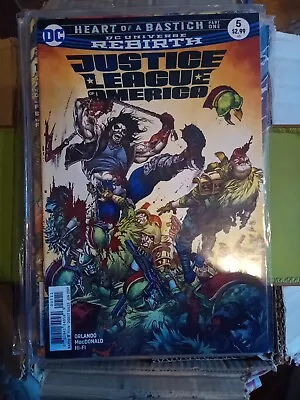 Buy Dc Comics Justice League Of America Rebirth #5  • 5£