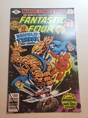Buy Fantastic Four #211:  If This Be Terrax  - 1979 - Marvel 1st App Terrax VF • 23.30£