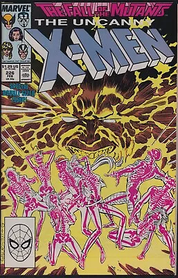 Buy Marvel Comics UNCANNY X-MEN #226 Fall Of The Mutants NM! • 6.99£