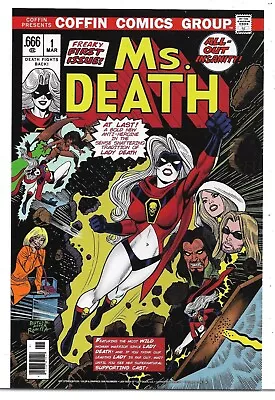Buy Lady Death Art Print Ms. Marvel #1 Homage 9  X 6  Promo - Coffin Comics • 5£