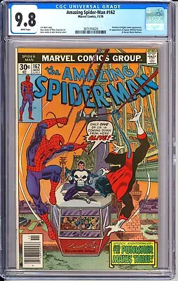 Buy AMAZING SPIDER-MAN #162 (Jigsaw 1st Appearance) CGC 9.8 NM/MT Marvel Comics 1976 • 700.19£