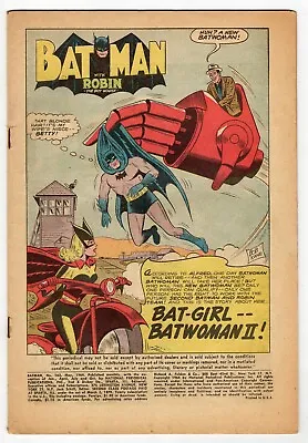 Buy Batman #163 VINTAGE 1964 DC Comics / Coverless Bat-Girl Batwoman • 62.12£