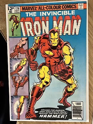 Buy Iron Man #126 Marvel Comics 1979. Justin Hammer. • 18£