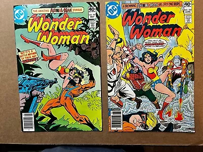 Buy Wonder Woman #267 VF+ 1st New Animal Man + Wonder Woman 268 F+ 1980 DC Comics • 11.25£