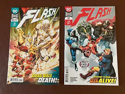 Buy Flash (1st Series) #751 & #757 May/ September 2020 DC Comics Williamson Sandoval • 3.45£