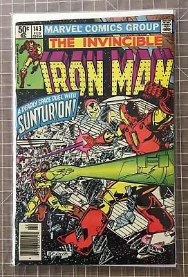 Buy The Invincible Iron Man #143 Miscut - Sunturion - Marvel Comic (1981) 4-5 • 15.52£