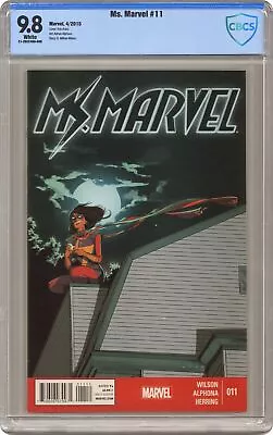 Buy Ms. Marvel #11 CBCS 9.8 2015 21-26CE4B0-006 • 45.82£