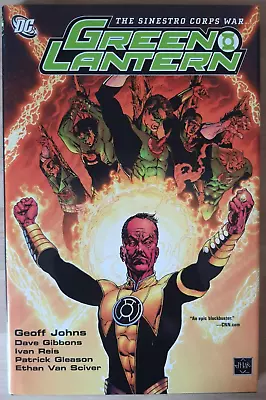 Buy Green Lantern The Sinestro Corps War HC Graphic Novel • 19.99£