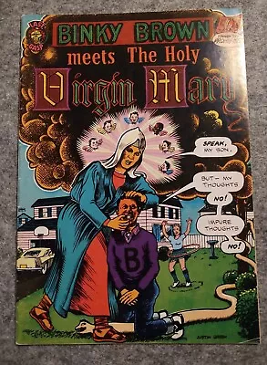 Buy Binky Brown Meets The Holy Virgin Mary Justin Green 1972 Last Gasp Comix  • 21.71£