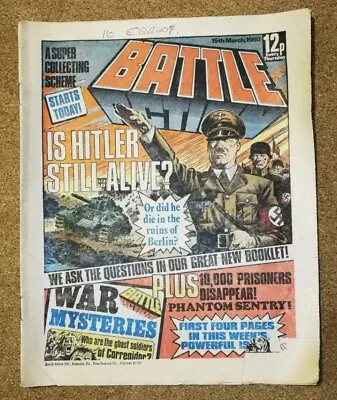 Buy Battle Action War Comic 15/03/80  • 2£