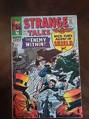 Buy Strange Tales #147 Vol 1 Aug 1966 1st App Of Kaluu Mid Grade • 13.97£