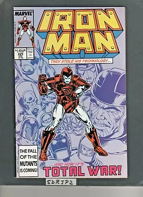 Buy IRON MAN #225 NM DISNEY+ SHOW KEY ARMOR WARS Pt.1 1987 • 38.82£