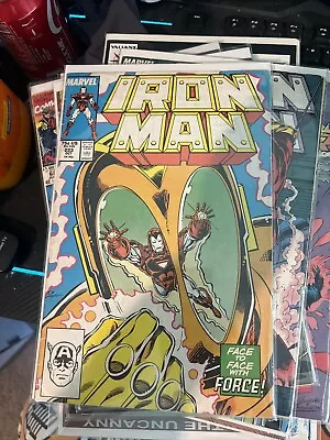 Buy Iron Man #223  Face To Face With Force!  Marvel-Oct.1987 • 3.88£