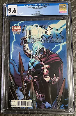 Buy Thor God Of Thunder #20  1:50 Klein Variant 1st App  Minotaur CGC 9.6 4114468005 • 112.50£