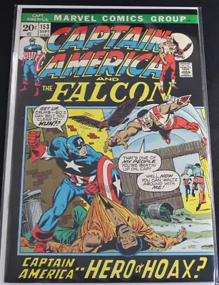 Buy Captain America & Falcon 153 Golden Age Cap 1st Brief Jack Monroe App VF Comic • 11.60£