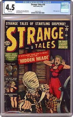 Buy Strange Tales #10 CGC 4.5 1952 4346141013 • 322.29£