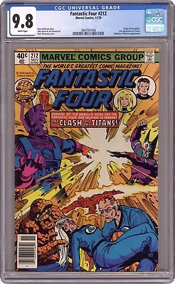 Buy Fantastic Four #212D CGC 9.8 1979 3847561006 • 213.57£