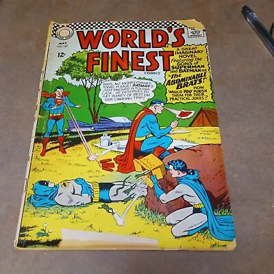 Buy 1966 World's Finest Comics 157 Batman Superman Sons 1st Appearance Bat-Mite Jr. • 12.15£