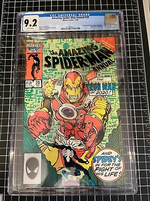 Buy The Amazing Spider-Man Annual #20 CGC 9.2 #4021833011 WHITE Pages  • 38.90£