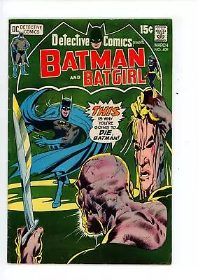 Buy Detective Comics #409 (1971) DC Comics • 4.07£