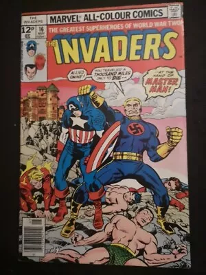 Buy The Invaders 16 Sub Mariner Captain America Torch Marvel Comics Collectors Item  • 3£