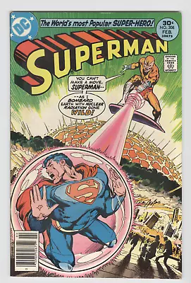 Buy Superman #308 February 1977 FN Neal Adams Cover • 4.65£