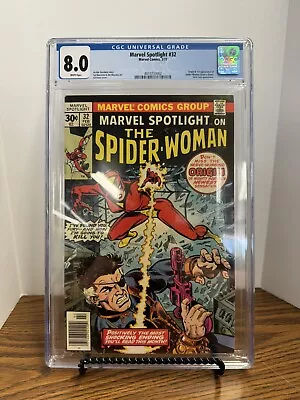 Buy Marvel Spotlight #32 1977 CGC 8.0 (1st App Of Spider-Woman) • 93.19£